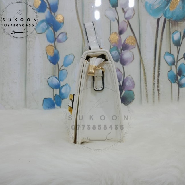 Sac à main en blanc