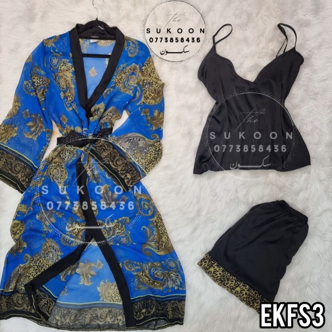 -Ensemble pyjama 3 pieces -EKFS3