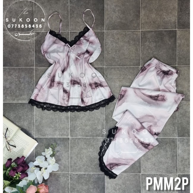 -Pyjama en satin 2psc -PMM2P