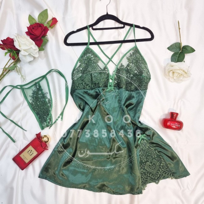 ensemble de pyjamas élégante avec peignoir en...