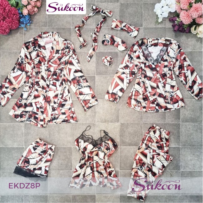 Ensemble de Pyjamas sexy et classe décorée avec...