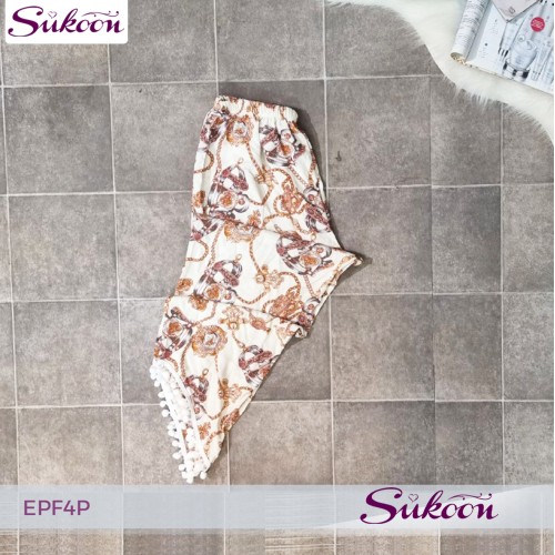 -Ensemble de pyjama en tissu 4 pieces-EPF4P