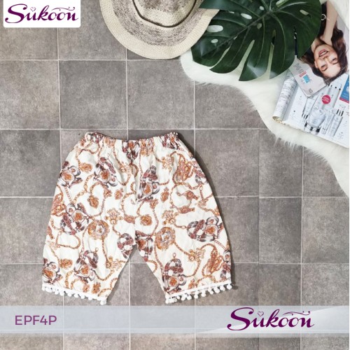 -Ensemble de pyjama en tissu 4 pieces-EPF4P