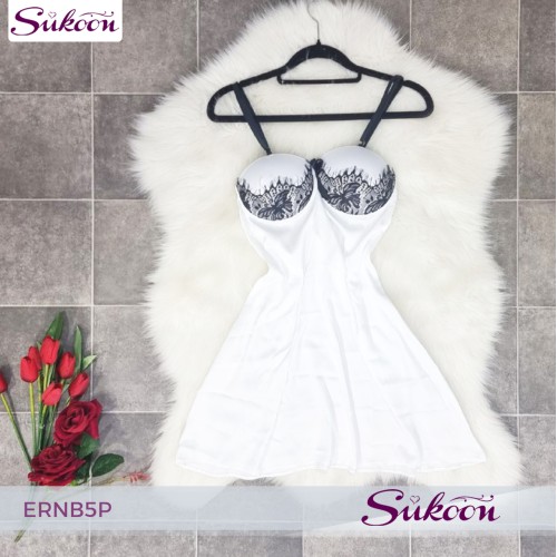 -Ensemble pyjama en satin 05 pcs -ERNB5P