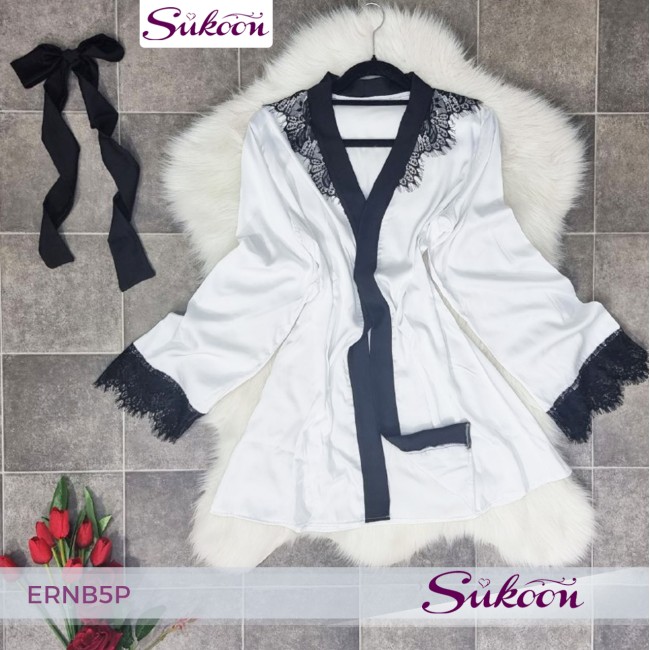 -Ensemble pyjama en satin 05 pcs -ERNB5P
