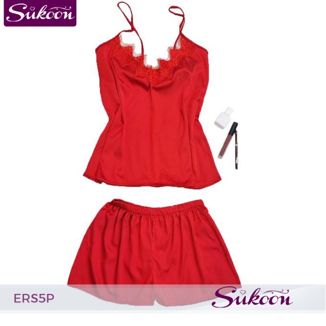 -Ensemble pyjama en soie 05 pcs -ERS5P