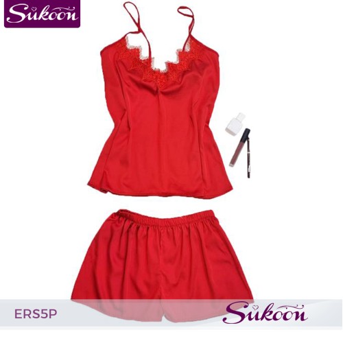 -Ensemble pyjama en soie 05 pcs -ERS5P