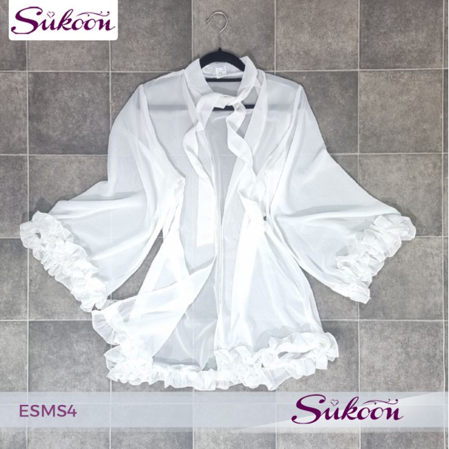 -Pyjama serpent en Blanc -ESMS4
