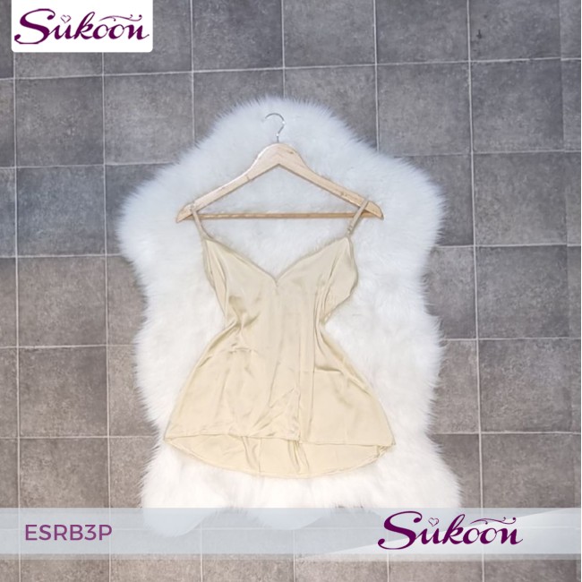 -Ensemble pyjama 3 pcs beige -ESRB3P