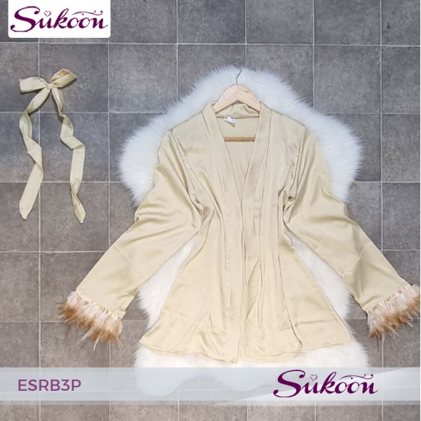 -Ensemble pyjama 3 pcs beige -ESRB3P 2