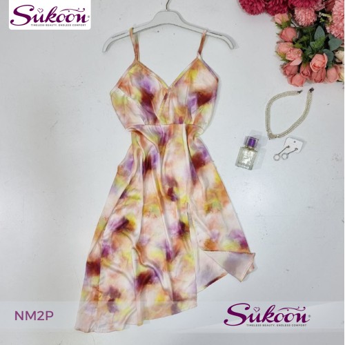 -Nuisette 2 psc en soie -NM2P