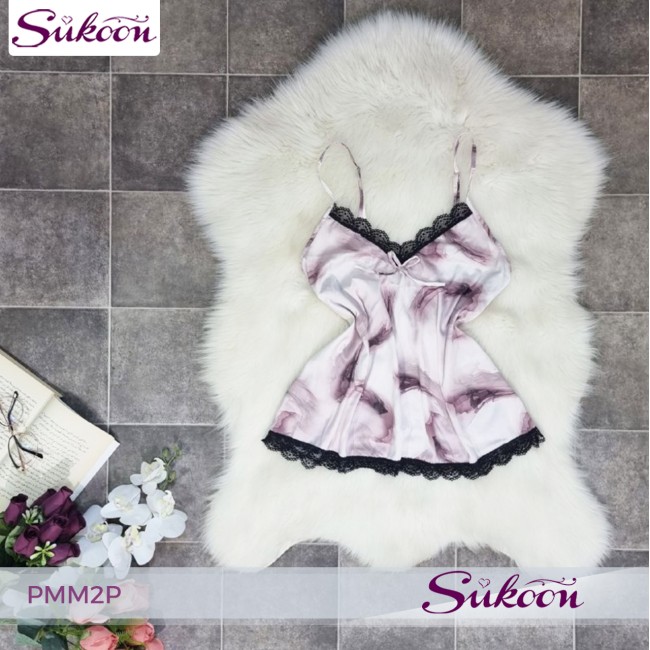 -Pyjama en satin 2psc -PMM2P