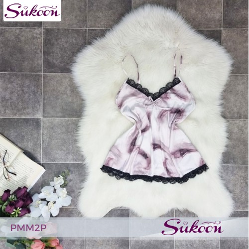 -Pyjama en satin 2psc -PMM2P