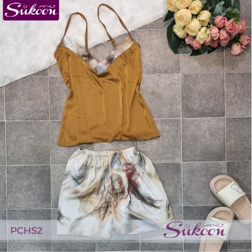 -Pyjama 2 pieces bustier and short -PCHS2