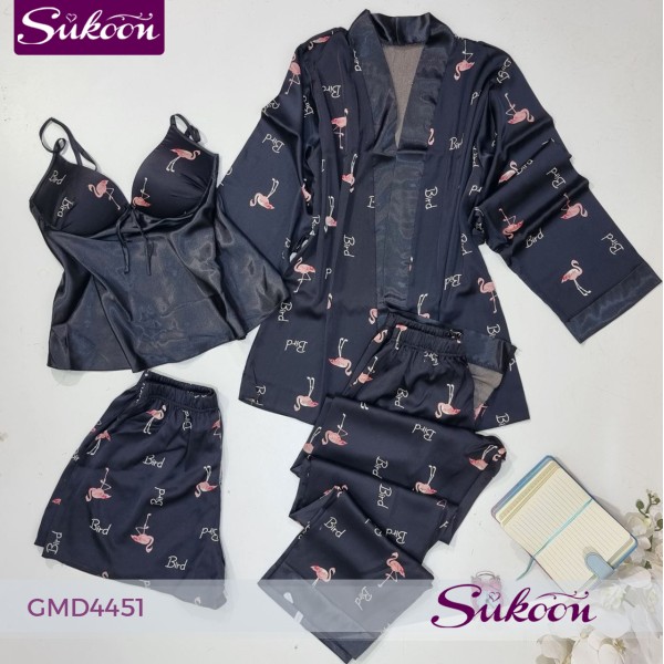 -Pyjama Flamingo en 4 psc -GMD 4451 2