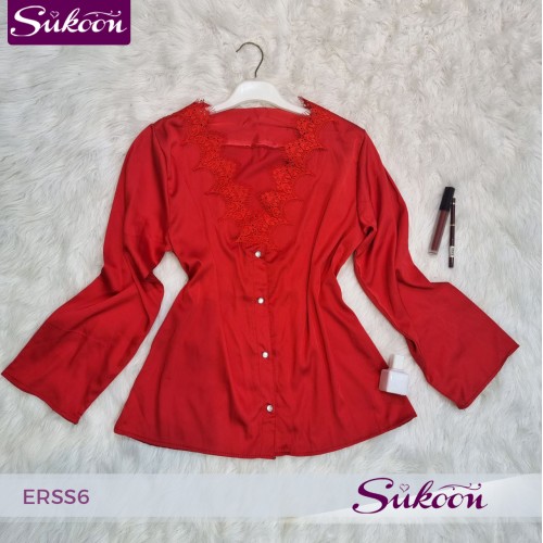 -Ensemble pyjama rouge 06 pcs -ERSS6