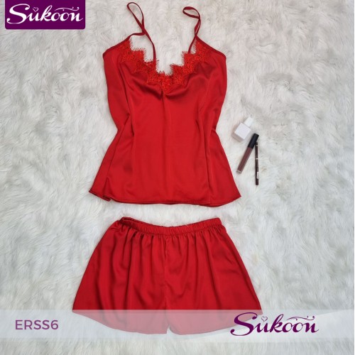 -Ensemble pyjama rouge 06 pcs -ERSS6