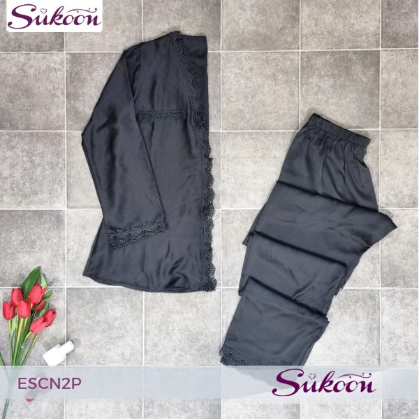 -Pyjama en soie 2 pieces -ESCN2P