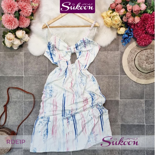 -Robe d'été élégante- RDE1P