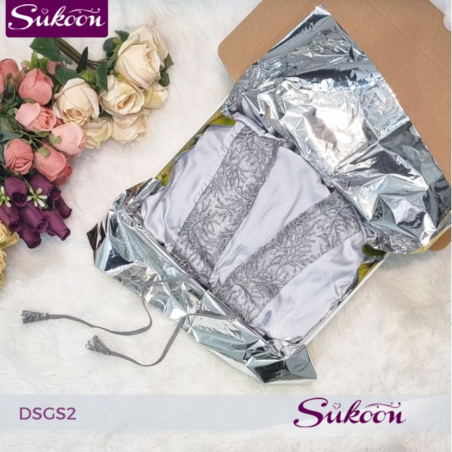 - Nuisette 2 pièces en soie -DSGS2