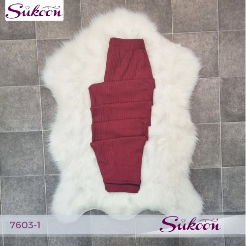 -Ensemble pyjama avec pantalon 3 pcs -7603-1