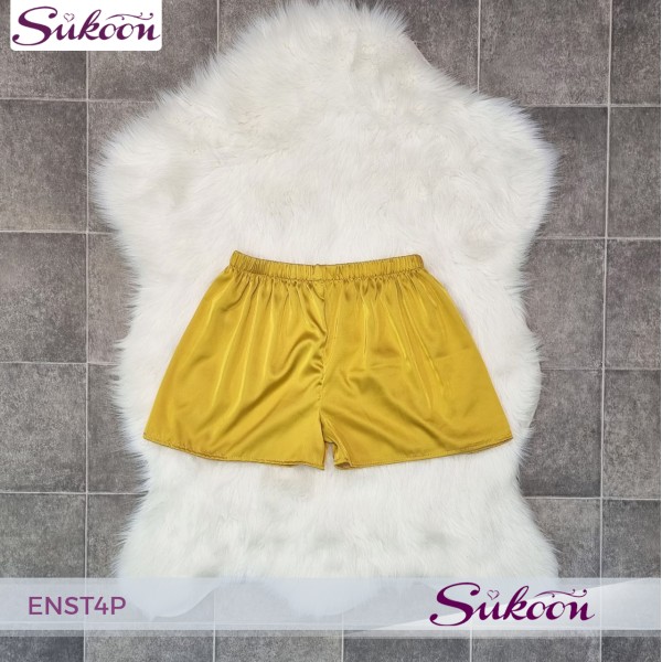 -Ensemble pyjama 4 pièces en soie imprimée -ENST4P 2