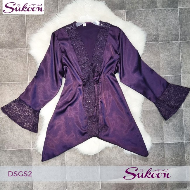 - nuisette 2 pièces en soie -DSGS2