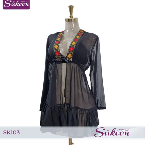 -Kimono court d'été -SK103