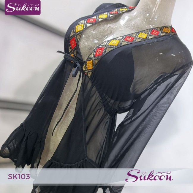 -Kimono court d'été -SK103