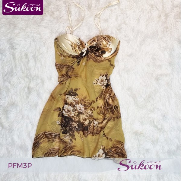 -Ensemble pyjama 04 pcs a fleur-PFM3P 2