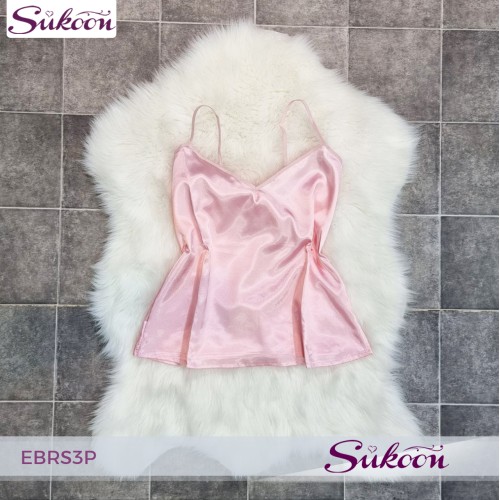 Pyjama perlé de luxe pour femme élégante 3 pièces -EBRS3P-