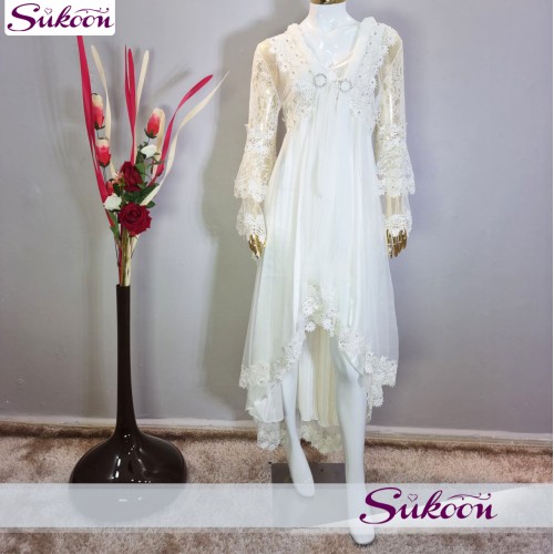 Déshabillé 2 pièces long