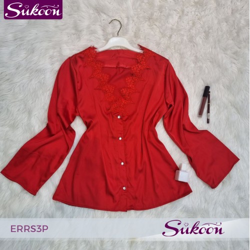 ensemble pyjama satinée 03 pcs -ERRS3P-