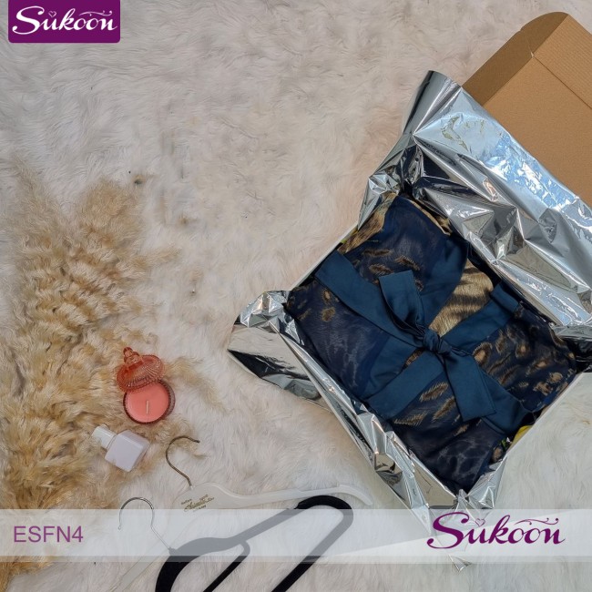 ensemble pyjama 04 pcs tigrée en vert -ESFN4-