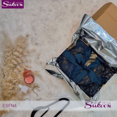 ensemble pyjama 04 pcs tigrée en vert -ESFN4-