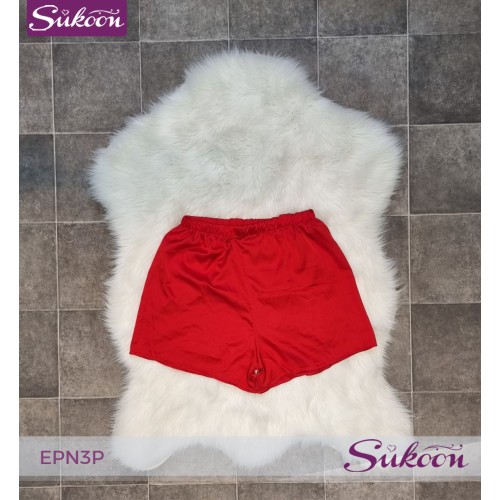 -Pyjama féminine pour l'été  3 pieces -EPN3P