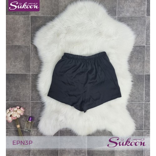 -Pyjama féminine pour l'été  3 pieces -EPN3P