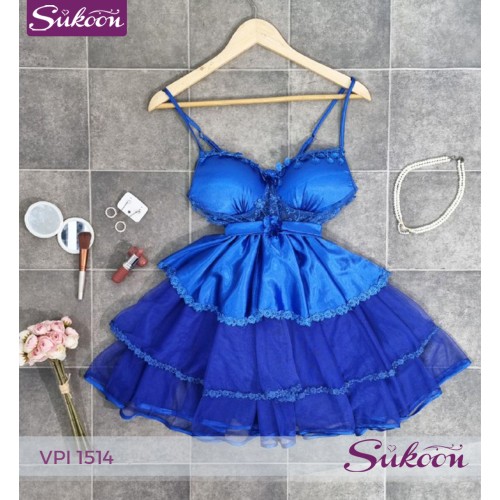 -Nuisette féminine courte -VPI 1514