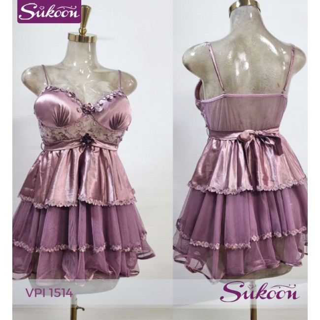 -Nuisette féminine courte -VPI 1514