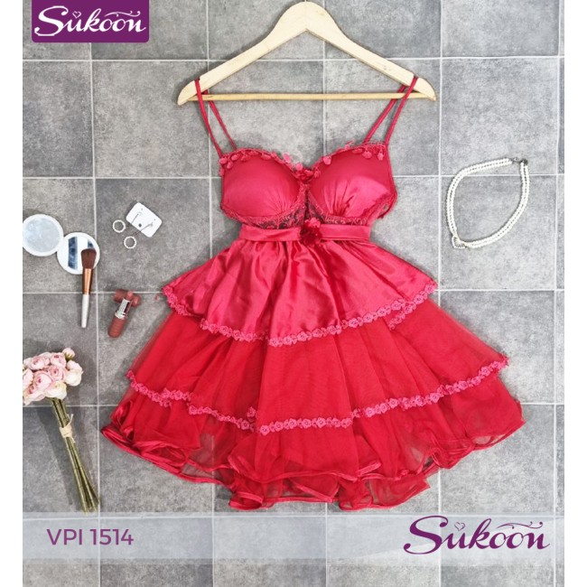 -Nuisette féminine courte -VPI 1514