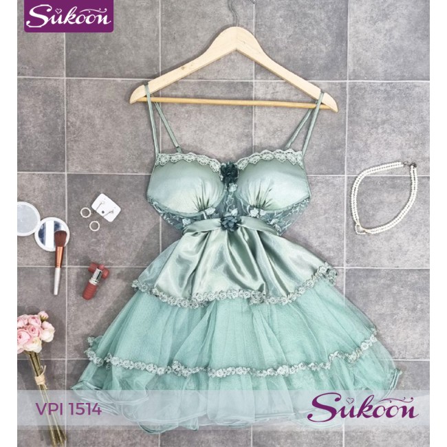 -Nuisette féminine courte -VPI 1514