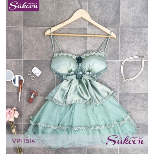 -Nuisette féminine courte -VPI 1514