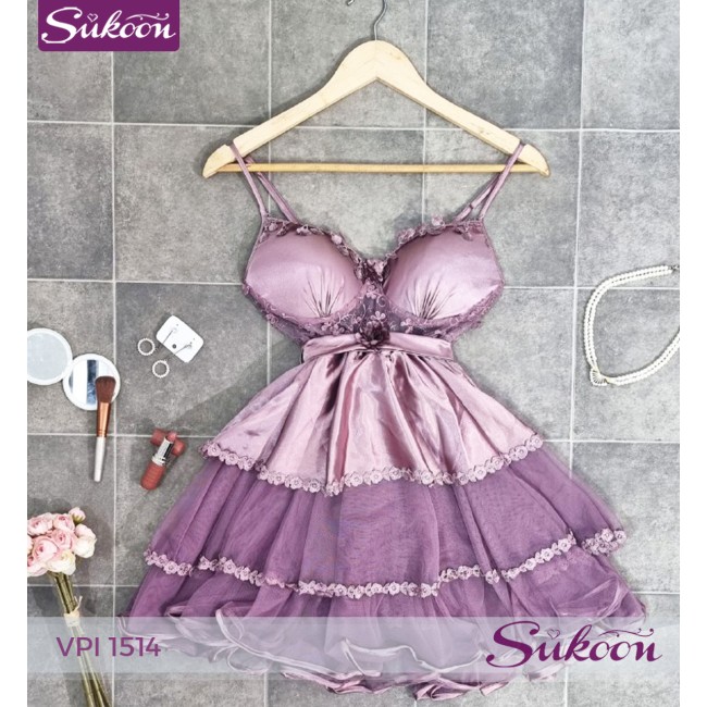 -Nuisette féminine courte -VPI 1514