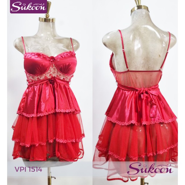 -Nuisette féminine courte -VPI 1514