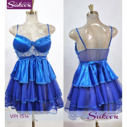 -Nuisette féminine courte -VPI 1514