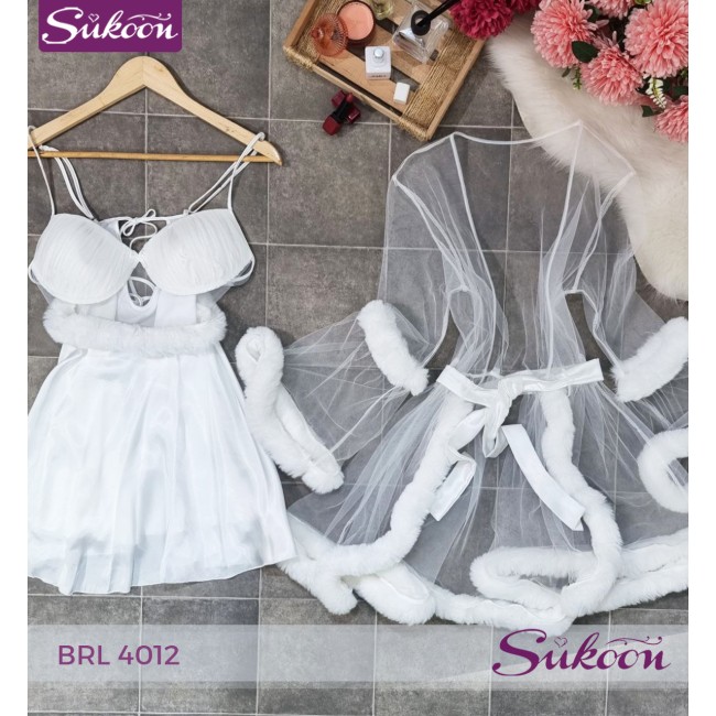 - Déshabillé en Fourrure - BRL 4012