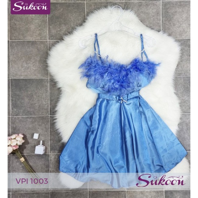 -Nuisette avec des plumes-VPI 1003