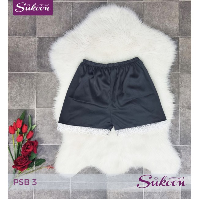 -Ensemble pyjama satinée 03 pcs -PSB3