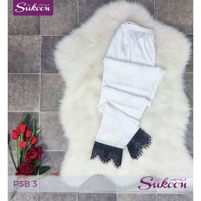 -Ensemble pyjama satinée 03 pcs -PSB3