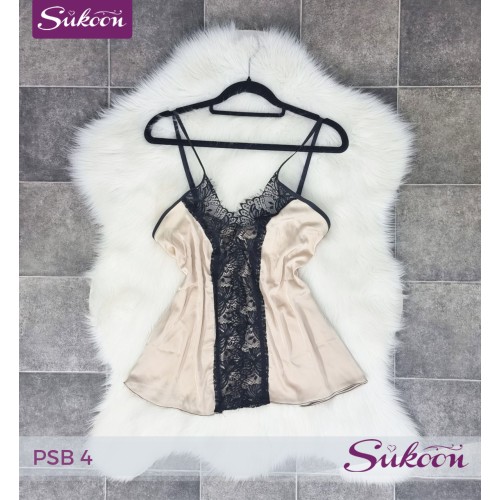 -Ensemble pyjama satiné 03 pcs-PSB4